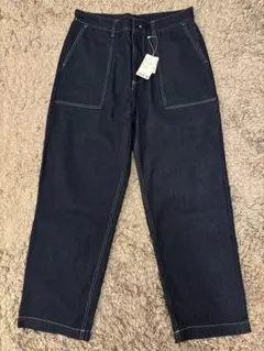 アーバンリサーチ ストレートデニムパンツ ダークブルー 、ブラック