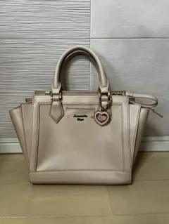 Samantha Vega ピンクベージュ ハンドバッグ