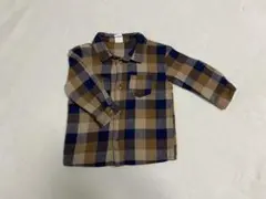 H&Mベビー⭐︎チェックネルシャツ