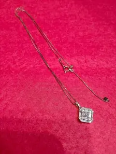 【計0.589ct】ダイヤモンドネックレス 中石:0.219/D/VS2