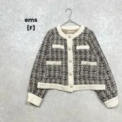 2025年最新】パールボタンフリンジニットジャケットの人気アイテム