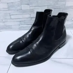 PRADA プラダ サイドゴアブーツ 本革 ブラック 黒 25.5 サイズ6