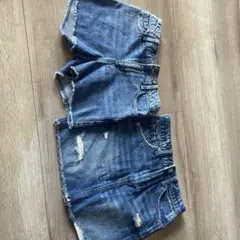 GAP デニム ハーフパンツ スカート 10号