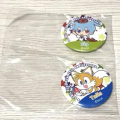 ③ ソニック ぷよぷよ セガラッキーくじ C賞 缶バッジ シグ テイルズ