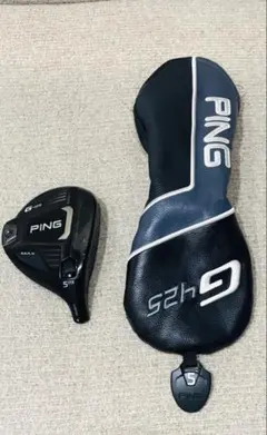 PING G425 MAX 5番 17.5度　ベッドのみ　カバー付きのサムネイル