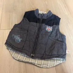 アンパンマン　ベスト　服　ジャケット　バイキンマン 90 100