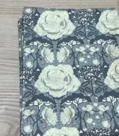 リバティ Cindy's Garden シンディーズガーデン グレー 輸入生地