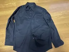 イージーケアブロードシャツ　黒　L