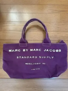マークバイマークジェイコブス MARC JACOBS トートバッグ パープル　紫