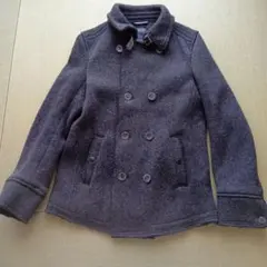 最終値下げNICOLE CLUB FOR MEN ダークグレー ピーコート 46