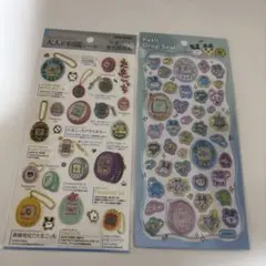 と*こ様 プチドロップシール　大人図鑑シール たまごっち