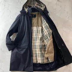 バーバリー ダウンライナー コート ロング フード 3way B1327