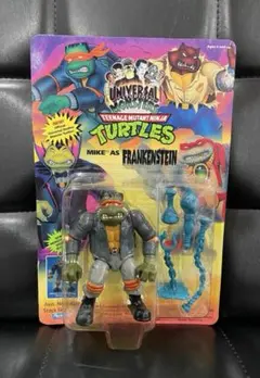 1989　タートルズ　ユニバーサルモンスターズ　ミイラ　フランケンシュタイン 1989 タートルズ ユニバーサルモンスターズ ミイラ フランケン