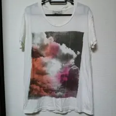 Influenceインフルエンス,インクジェットグラフィックTシャツ