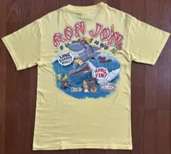 【レア！】RON JON（ロンジョン）サーフTシャツ　サメ＆イエローのサムネイル