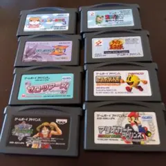 ゲームボーイアドバンス ソフト 8本セット