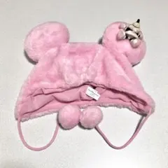 ディズニー ミニー ファンキャップ 帽子 ラメ ピンク