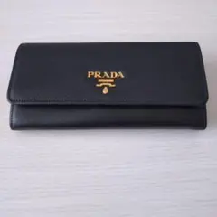 PRADA 長財布 1MH132 サフィアーノレザー ブラックのサムネイル
