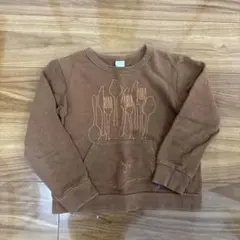 DILASH トレーナー ブラウン 140cm