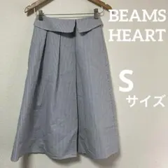 BEAMS HEART ビームス ハート　アシンメトリー　サッカースカート　Sのサムネイル