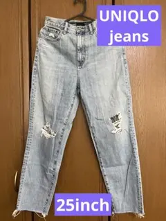 UNIQLO ユニクロ　デニム 25inch