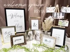 豪華ウェディングウェルカムスペースまとめ売りモノトーンゴールドグリーン②
