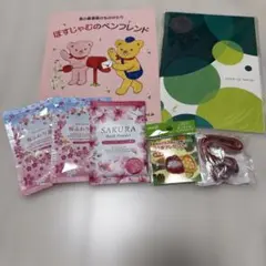 미사용 참신 묶음 판매 헤어 클립 넥 스트랩 입욕제 노트 책