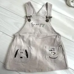 PEANUTS スヌーピー　スカート　サロペット　ベビー　キッズ　コーデュロイ