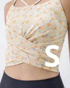 sukala スカーラ ハートプリントホルターネックブラトップ Mサイズ