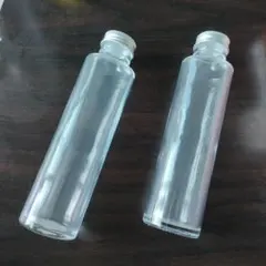 空き瓶 2本セット ガラス瓶