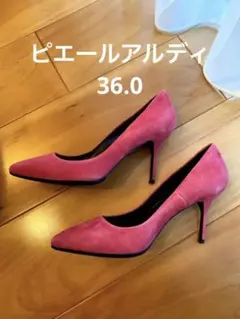 ★ピンクスエードパンプス★36サイズのサムネイル