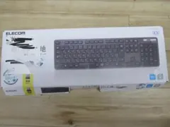 ELECOM 無線キーボード TK-FDM110TKBK　　502