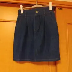 PAGEBOYデニム ミニスカート ハイウエスト