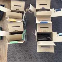 ジョジョの奇妙な冒険　一番くじ　A賞、B賞、C賞、D賞　空箱