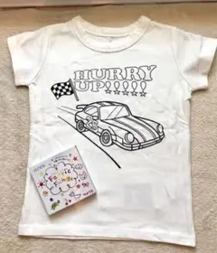 ［新品］お絵かき ぬりえ Tシャツ プレゼントに