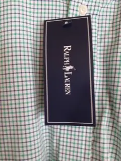 【未使用タグ付】ラルフローレンチェックシャツ