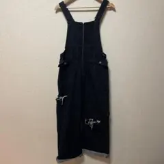 JEANASIS カットアウトデニムサロペット