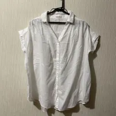 白半袖シャツ　サンカンシオンのサムネイル