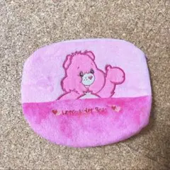 ケアベア　ピンク　ポーチ　ぬいぐるみ　ポシェット　財布