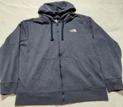THE NORTH FACE ダークグレー フルジップ（左利き用）パーカー