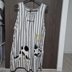 くまのがっこう　保育士エプロン