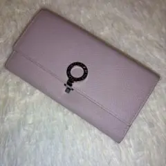 美品 BVLGARI ビーゼロワン サークルロゴ ロゴクリップ ライトピンク