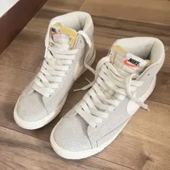 NIKE ナイキ ブレーザー スエード ハイカットスニーカー グレー 25cm