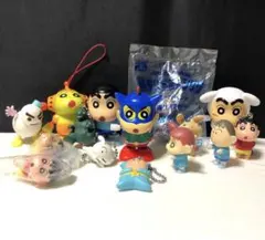 クレヨンしんちゃん　キーチェーン　 スイング　マスコット　ミニ フィギュア　希少