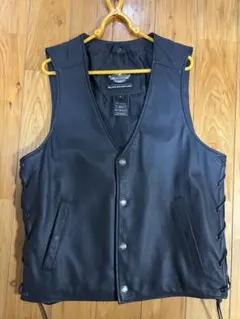 Harley Davidson レザー ベスト ハーレーダビットソン