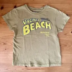 JUNK SOUL Tシャツ 110cm オリーブ色Virginia Beachのサムネイル