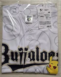 オリックスバファローズ ポケモン ユニフォーム ピカチュウ Mサイズ 即