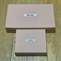 miu miu ミュウミュウ 空箱のみ