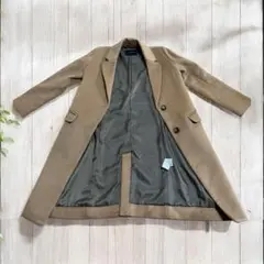 ローズバット　ロングコート　ブラウン系　チェスターコート　厚手　サイズ1
