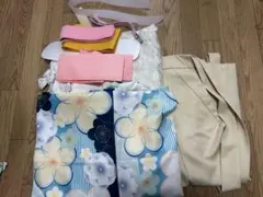 卒業式袴（Sサイズ）、肌着、長襦袢、着付け用品セット